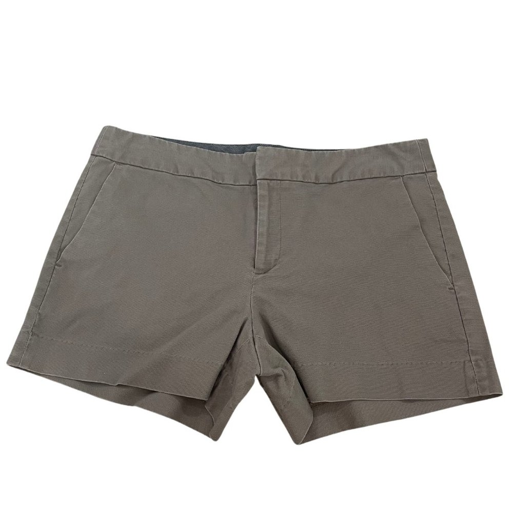EUC Banana Republic Hampton Fit Shorts Size 8 gray brown